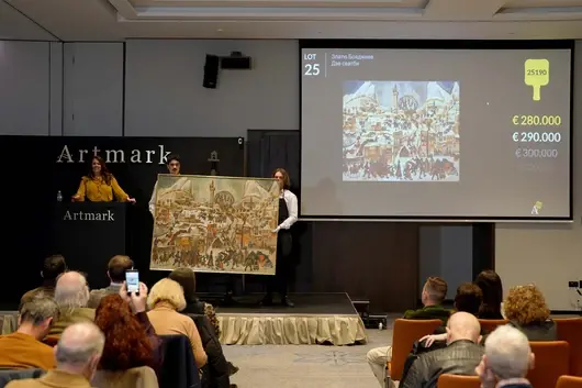 Картина на Златю Бояджиев е продадена на търг за рекордните 280 хиляди евро