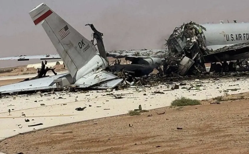 Иран унищожи ключов американски самолет, който управлява въздушните операции