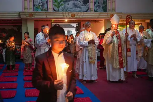 Католиците празнуват Великден 