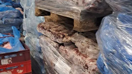 Плесен, ръжда и продукти с неясен произход откри БАБХ в месокомбинат в Соколово 