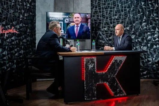 След “Панорама” Румен Радев отива при Мартин Карбовски 