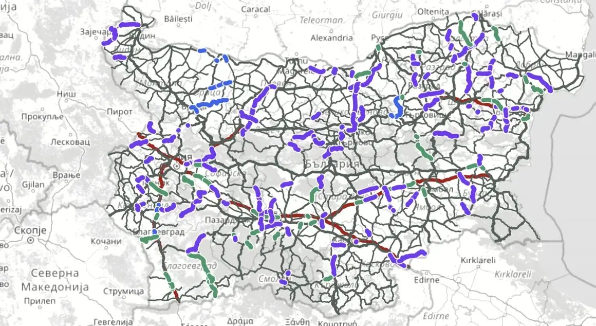 Нова интерактивна карта показва ремонтите по цялата пътна мрежа - с цени, срокове, изпълнители
