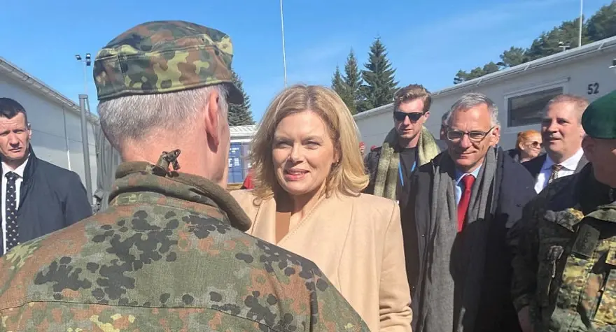 Германия разполага военнослужещи в Литва, за да охранява Източния фланг