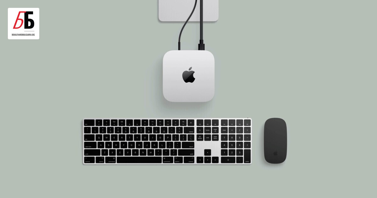 Най-евтиният настолен компютър на Apple Mac mini с чип M4