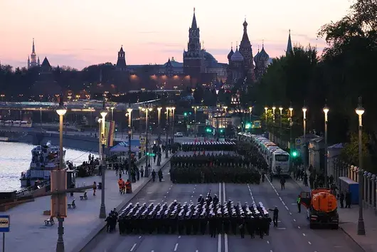 Мащабна ракетна тревога е била обявена в поне 18 области на Русия, докато Кремъл се подготвя за парада за 9 май
