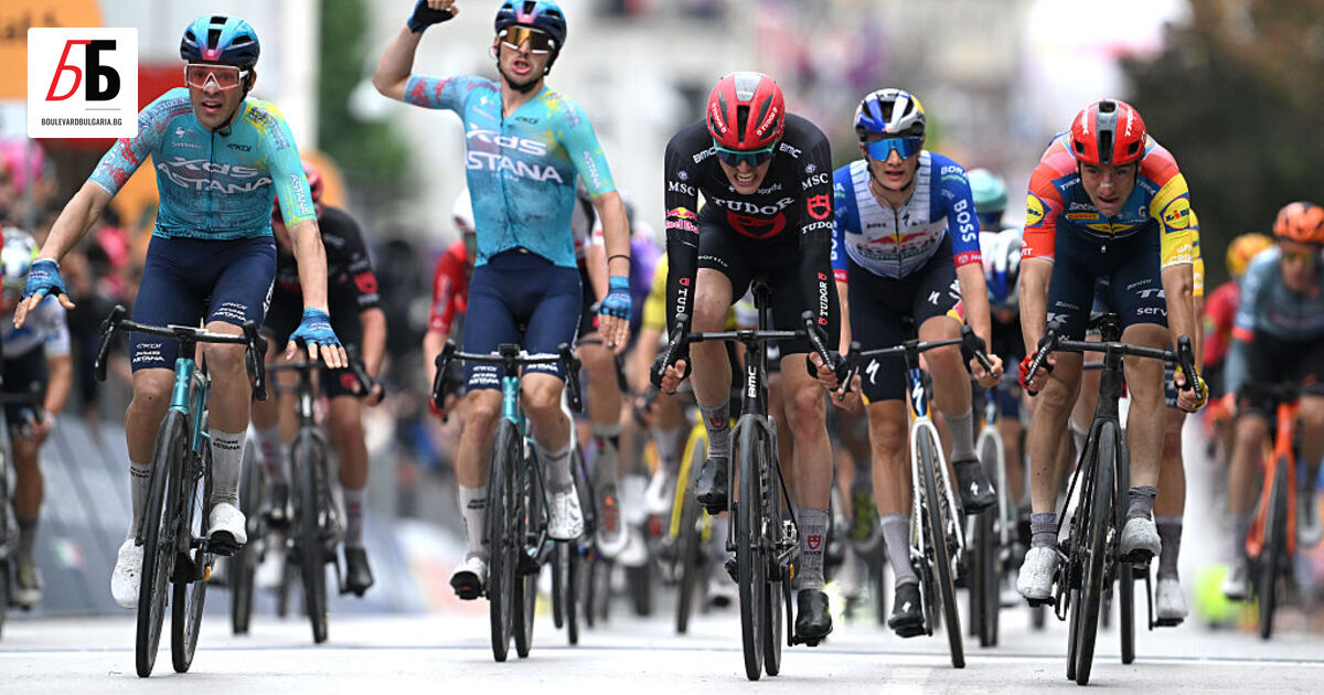 Гийермо Томас Силва спечели втория етап от Giro d`Italia след