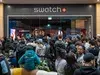 Джобният часовник на Audemars Piguet и Swatch предизвика грандиозни опашки 