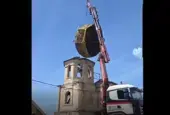 Строители съсипаха купола на църква - културна ценност - край Елин Пелин