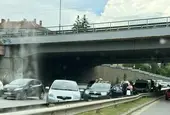 Верижна катастрофа затруднява движението до алея "Яворов" в София