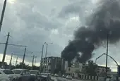 Голям пожар избухна в столичния квартал „Обеля“