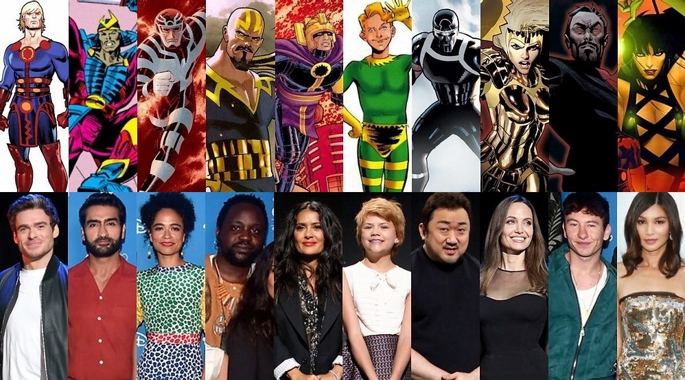 <br><br>
<b>The Eternals - от 12 февруари 2021 на 5 ноември 2021 г. </b>
<br><br>
Анджелина Джоли, Салма Хайек, Ричaрд Мадън, Кит Харингтън в супергеройска история на Marvel - ако тази комбинация не може да привлече зрителите в киносалоните, кой би могъл? Сагата за безсмъртните Вечни обаче също беше засегната от Covid, а премиерата й ще се забави с поне 9 месеца от планираното.