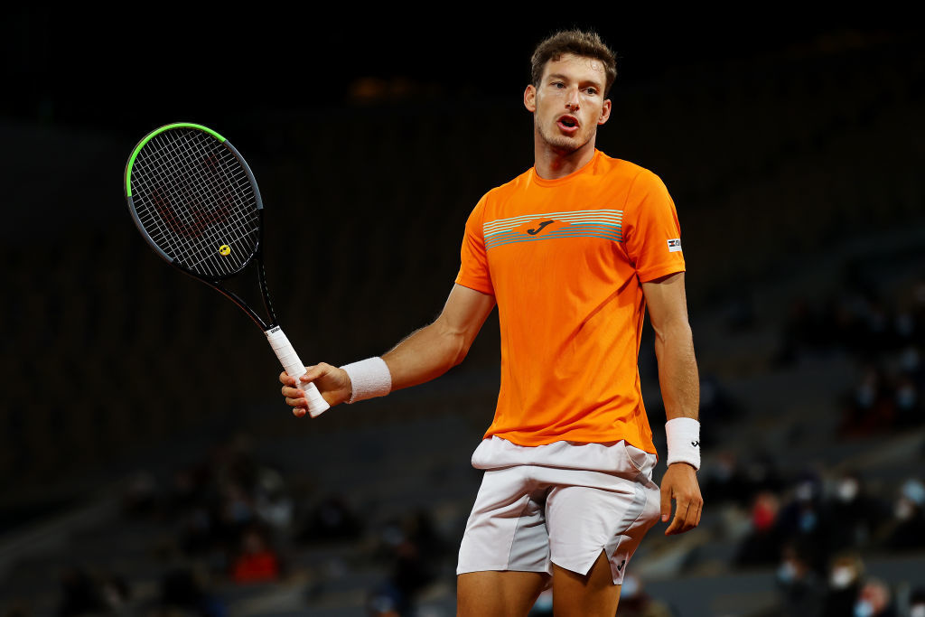 Пабло Кареньо Буста <br><br>
Кареньо Буста е двукратен полуфиналист на US Open, а миналата седмица достигна четвъртфинал на Ролан Гарос. 29-годищният испанец има четири титли на сингъл и четири трофея на двойки от турнири на АТР, като през август с Алекс де Минор спечелиха Мастърса в Ню Йорк.