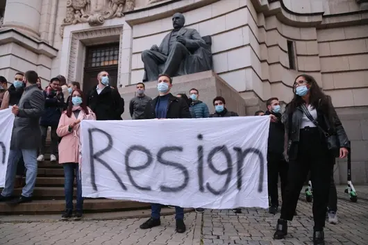 Студенти от СУ: Протестираме заради модела "разследваме всички, но не и нашите хора"