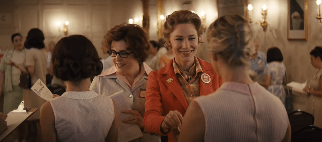 "Mrs America" <br><br>
Кейт Бланшет влиза в ролята на Филис Шлафли – една от най-влиятелните фигури в антифеминисткото движение в САЩ. Там са още Трейси Улман, Роуз Бърн, Узо Адуба и Сара Поулсън. <br><br>
Драматичният минисериал разказва за успешните дейности на Шлафли във връзка с постигане на равни права между мъжете и жените. Проследяват се и битките на отделните жени активистки.