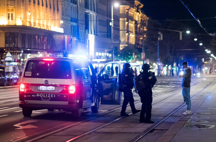 Убитият терорист от Виена: Мъж с македонско гражданство, опитал да избяга в Сирия