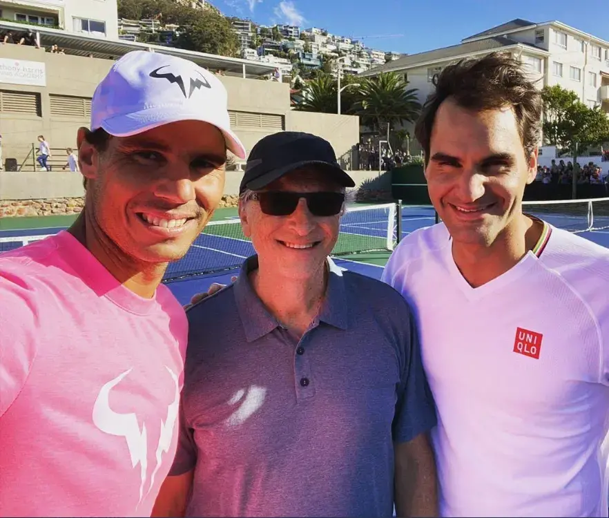 Много повече от тенис: Благородната кауза на Федерер, Надал и Бил Гейтс