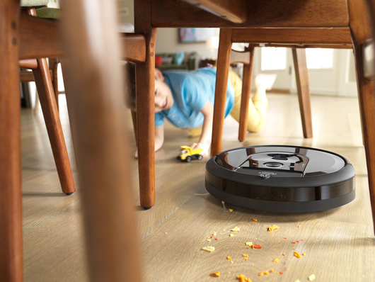 Щастлив семеен живот с бебе, куче, котка (и iRobot)