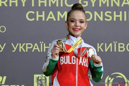 Стиляна Николова спечели европейска титла по художествена гимнастика