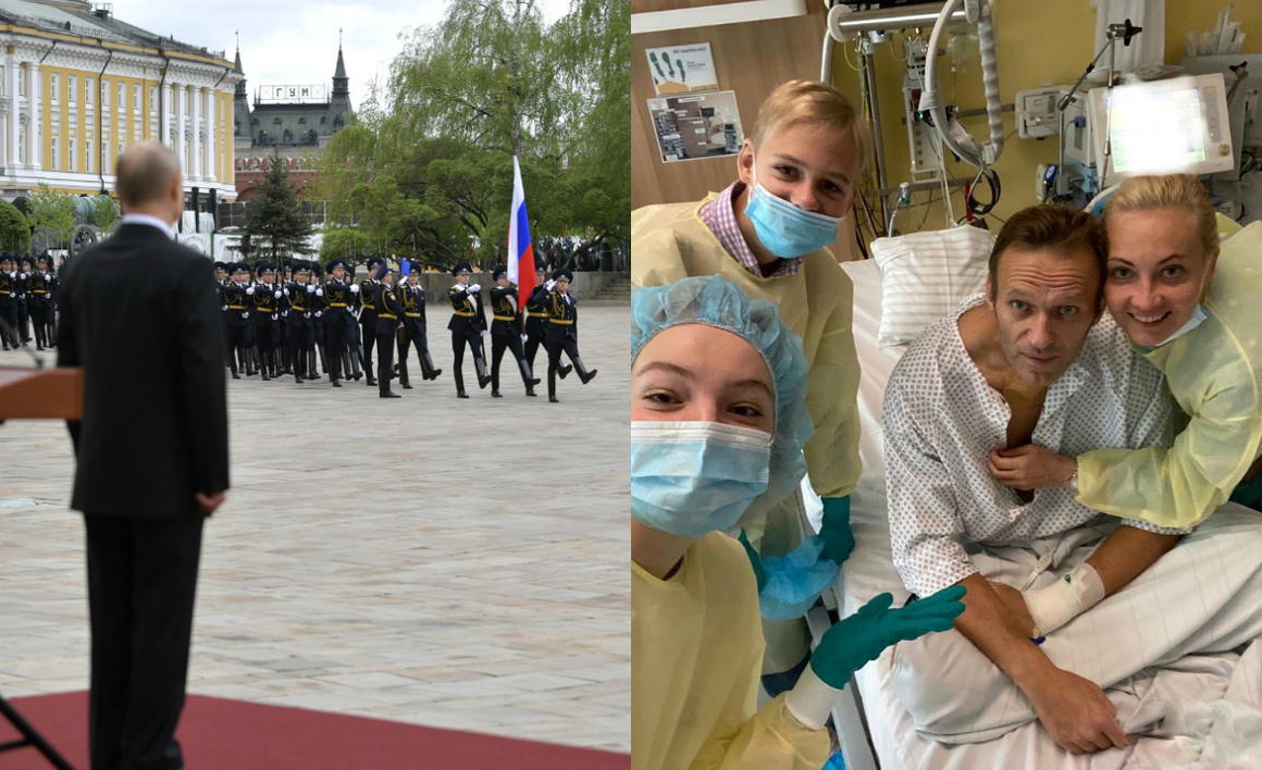 <br><br>
<b>Годината, в която Путин го направи отново</b>
<br><br>
С малко над 77 процента "За" Русия се съгласи да промени конституцията си, като даде възможност на Владимир Путин да се кандидатира за президент поне още два пъти. Хипотетично той ще може да продължи да управлява държавата още 16 години. През 2020 г. той отбеляза 20 години начело на Русия.
<br><br>
Месец и половина след провеждането на референдума светът се събуди с новината за отравянето на най-известния руски опозиционер Алексей Навални. 44-годишният политик беше спасен след превеждането му от Омск в Берлинската болница "Шарите", а разследването на германските власти потвърди, че Навални е бил атакуван с бойното отровно вещество "новичок". За втори път след случая "Скрипал" Русия се оказа в тежка дипломатическа криза.