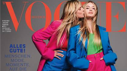 Дъщерята на Хайди Клум: На 16 г. Лени е корица на Vogue